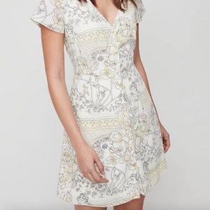 Aritzia (Wilfred) Nazaire Dress in Butter Yellow